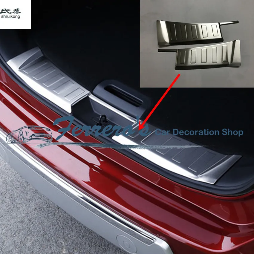2pcs/Lot for 2014-2018 Nissan X-Trail T32 Stainless Steel Back Rear Trunk Inside Protection Decoration Cover Sequins
2pcs/Lot for 2014-2018 Nissan X-Trail T32 Stainless Steel Back Rear Trunk Inside Protection Decoration Cover Sequins