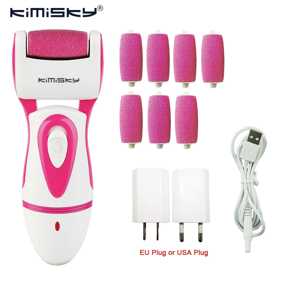 KIMISKY Electric Pedicure Tools Foot Care Tool skin Care Feet Dead Skin Remove Callus Pedicura Foot File and 7Ps Rollers Heads
KIMISKY Electric Pedicure Tools Foot Care Tool skin Care Feet Dead Skin Remove Callus Pedicura Foot File and 7Ps Rollers Heads