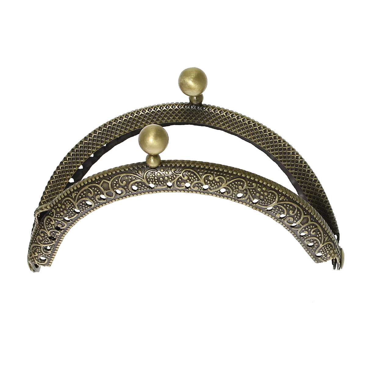 Застежка-поцелуй DoreenBeads, Полукруглая, для сумочки, античная бронза, круглый шар (размер в открытом виде: 10,7x8,5 см), 8,5x6 см, 3 шт.
Застежка-поцелуй DoreenBeads, Полукруглая, для сумочки, античная бронза, круглый шар (размер в открытом виде: 10,7x8,5 см), 8,5x6 см, 3 шт.