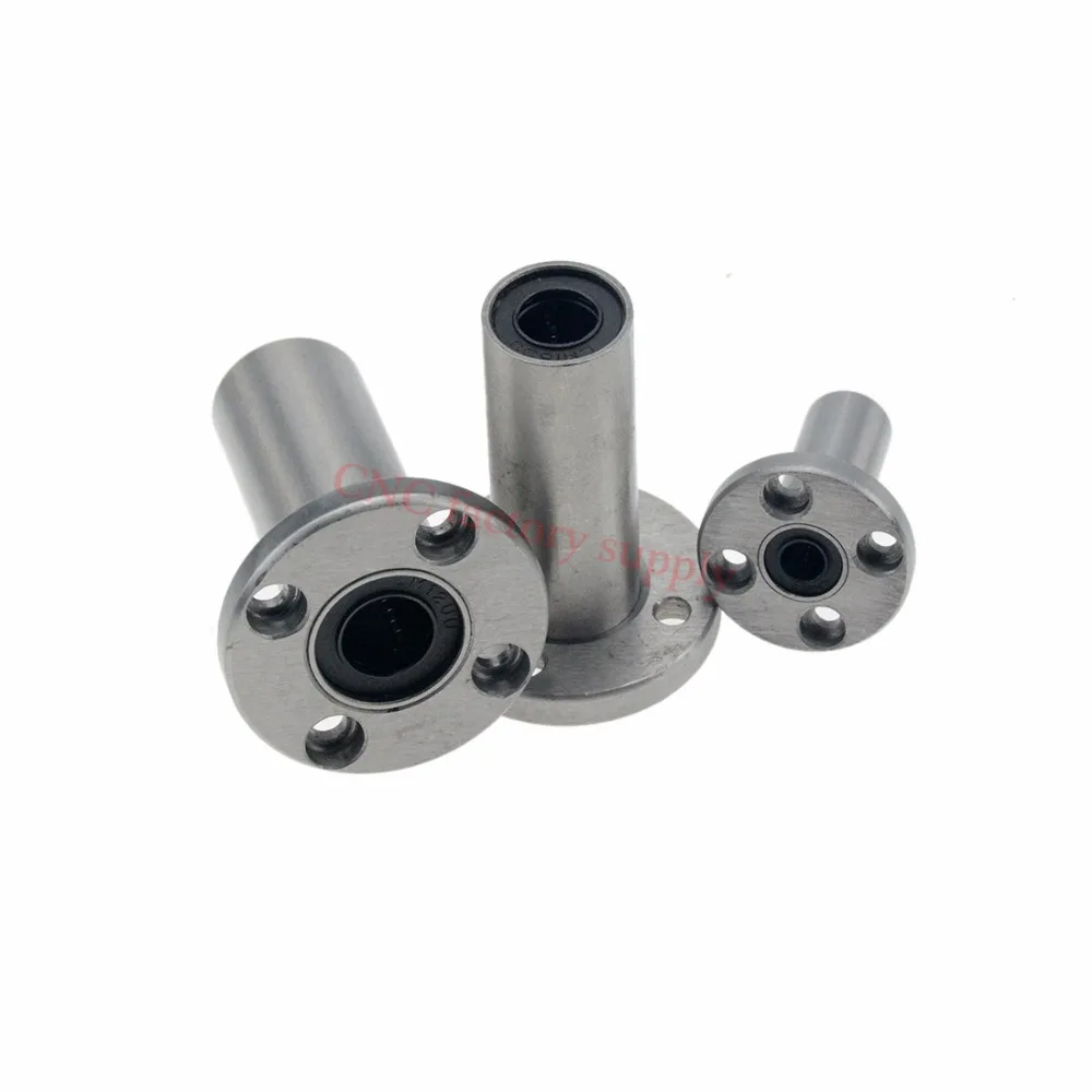 4 шт./лот LMF8UU LMF10UU LMF6UU LM12UU LM8LUU LMF12LUU LM16UU 8 мм фланец линейный шариковый подшипник для