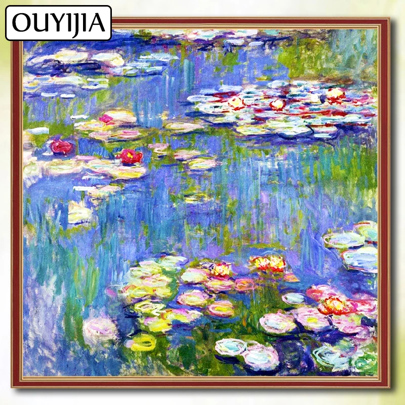 Claude Monet 5D DIY Diamond Famous Painting OUYIJIA Scenery Flowers Embroidery Painting Picture Of Rhinestone Diamond Mosaic
Claude Monet 5D DIY Diamond Famous Painting OUYIJIA Scenery Flowers Embroidery Painting Picture Of Rhinestone Diamond Mosaic