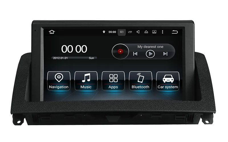 Автомобильный мультимедийный плеер проигрыватель 8 дюймов на Android 9 0 с GPS Wi Fi ядер