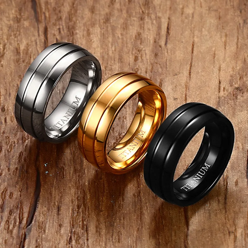 2020 Recommend Top Quality Fashion Black Gold Color Titanium Men Ring Trendy Brand 8mm Rings For Male Jewelry
2020 Recommend Top Quality Fashion Black Gold Color Titanium Men Ring Trendy Brand 8mm Rings For Male Jewelry