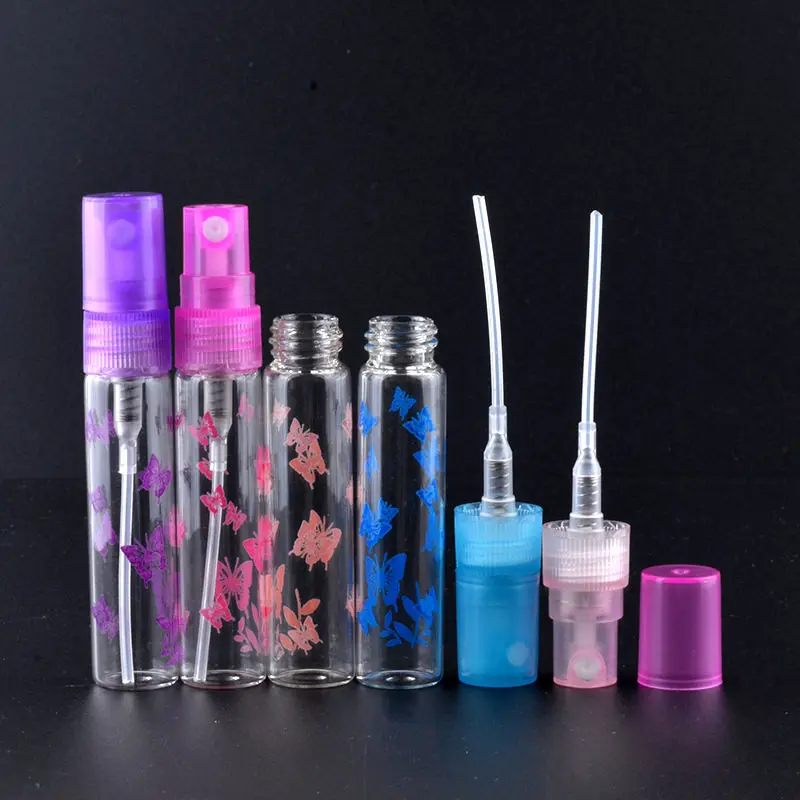 5ml Butterfly Pattern Mini Portable Travel Clear Plastic Perfume Bottles Atomizer Empty Cosmetic Containers For Sample
5ml Butterfly Pattern Mini Portable Travel Clear Plastic Perfume Bottles Atomizer Empty Cosmetic Containers For Sample