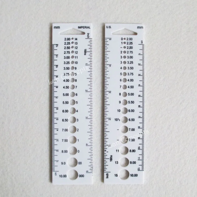 wholesale Plastic Knitting Needle Gauge inch cm mm Ruler Tool All In One - 50pcs/lot free shipping
wholesale Plastic Knitting Needle Gauge inch cm mm Ruler Tool All In One - 50pcs/lot free shipping