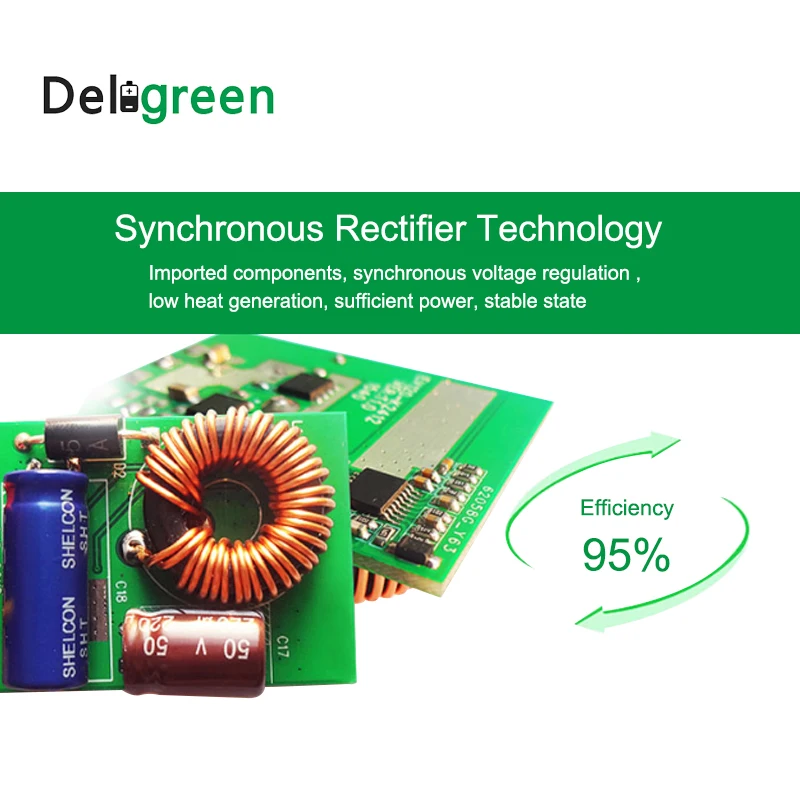 12V to 48V 20A 960W DC DC Step up Converter wide input 10V to 18V RegulatorCar converter power supply Deligreen
12V to 48V 20A 960W DC DC Step up Converter wide input 10V to 18V RegulatorCar converter power supply Deligreen