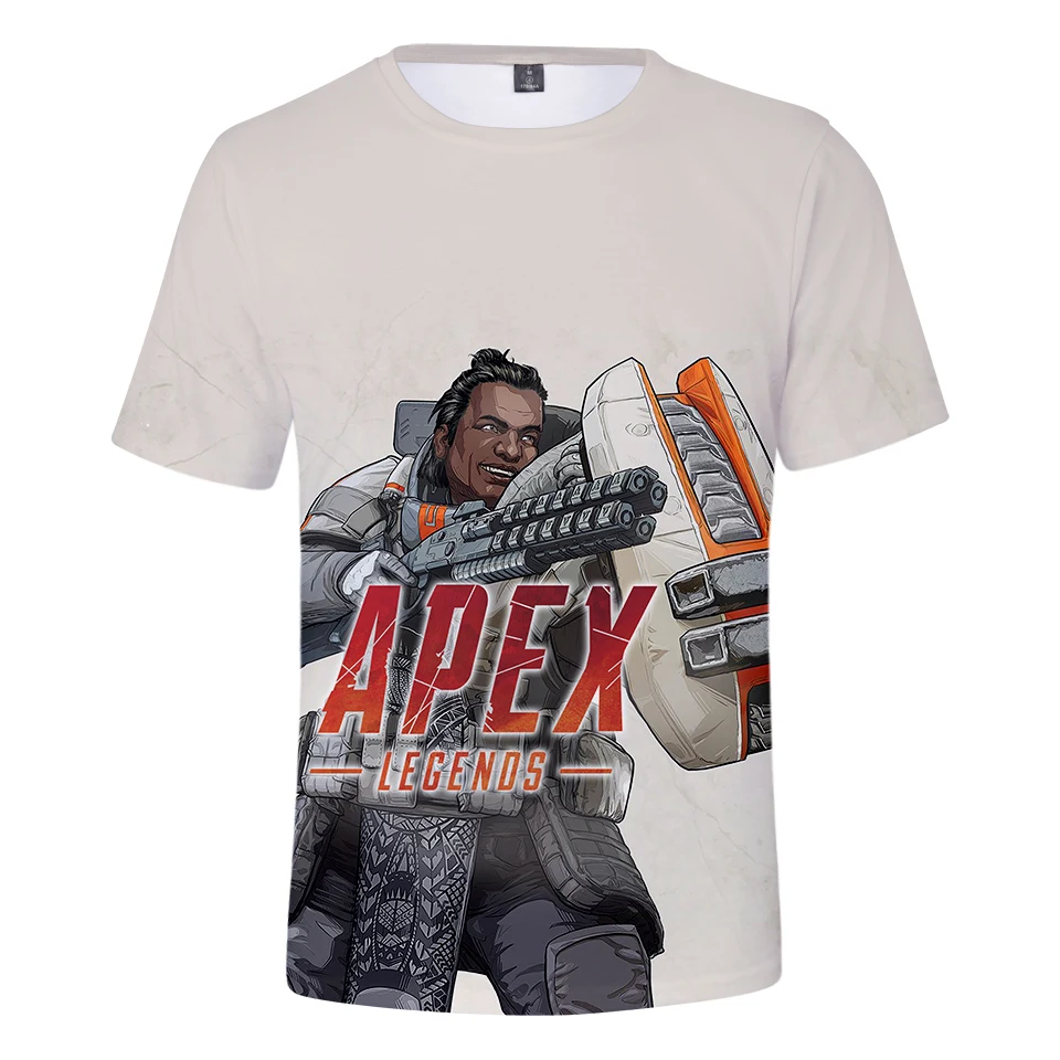 Футболка для мужчин и женщин с 3D принтом игры Apex Legends новинка 2019 летние футболки