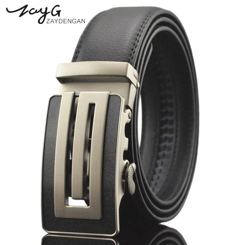 ZAYG Men's Cowhide Fine Alloy Steel Automatic Buckle Belt Youth Business Casual High-Quality Business Buckle Black Classic Belt
ZAYG Men's Cowhide Fine Alloy Steel Automatic Buckle Belt Youth Business Casual High-Quality Business Buckle Black Classic Belt