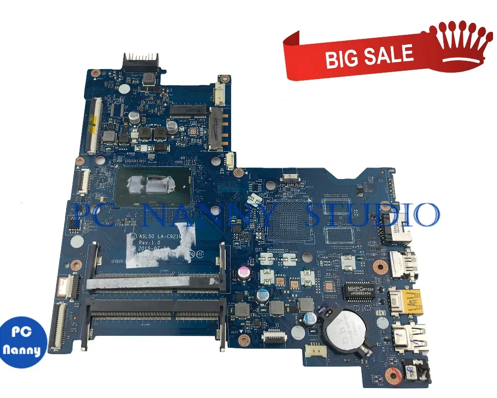 PCNANNY для ноутбука HP 15-AC, материнская плата LA-C921P SR2EZ DDR3L, протестирована
PCNANNY для ноутбука HP 15-AC, материнская плата LA-C921P SR2EZ DDR3L, протестирована