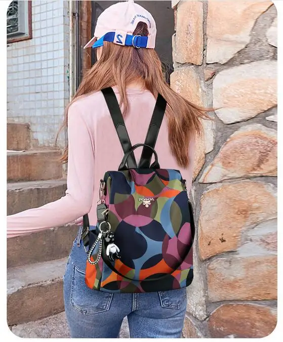 Camouflage Graffiti Waterproof Oxford Women Backpack Anti theft Women travel bag Famous Brand Ladies Large Capacity schoolbag
Camouflage Graffiti Waterproof Oxford Women Backpack Anti theft Women travel bag Famous Brand Ladies Large Capacity schoolbag