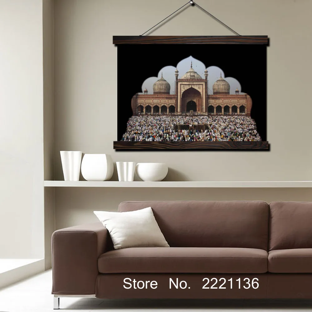 Islam Worship Door HD Print Scroll Paintings Wall Art Printed Hanging Framed Canvas Painting Modern Home Decoration
Islam Worship Door HD Print Scroll Paintings Wall Art Printed Hanging Framed Canvas Painting Modern Home Decoration