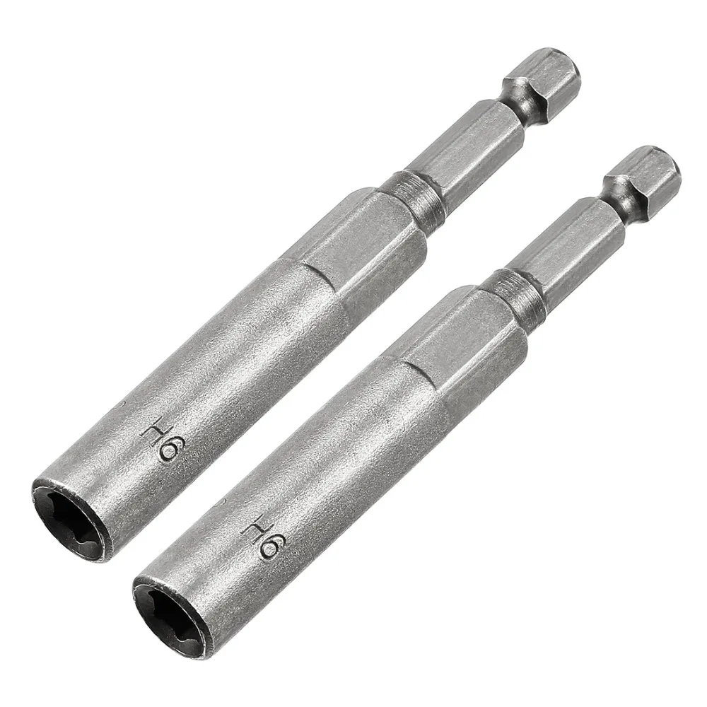 UXCELL 2PCS 1/4" Quick Change Shank Cr-V 6-8mm Hex Nut Driver, 3"-4" Length for Quick-Change Chucks, Drills and Driver
UXCELL 2PCS 1/4" Quick Change Shank Cr-V 6-8mm Hex Nut Driver, 3"-4" Length for Quick-Change Chucks, Drills and Driver