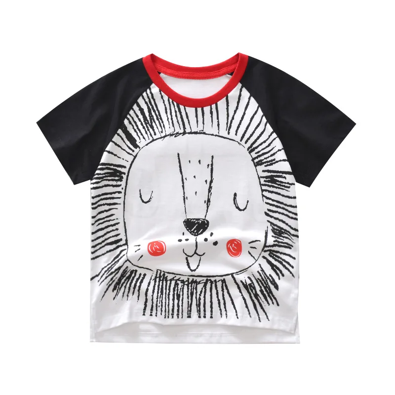 2-8Y Kids Boys T-shirt New Lion Baby Tops Summer Toddler Clothing Baby Cotton Tops Fashion T-shirt Kids Short Sleeve Tee Shirt
2-8Y Kids Boys T-shirt New Lion Baby Tops Summer Toddler Clothing Baby Cotton Tops Fashion T-shirt Kids Short Sleeve Tee Shirt