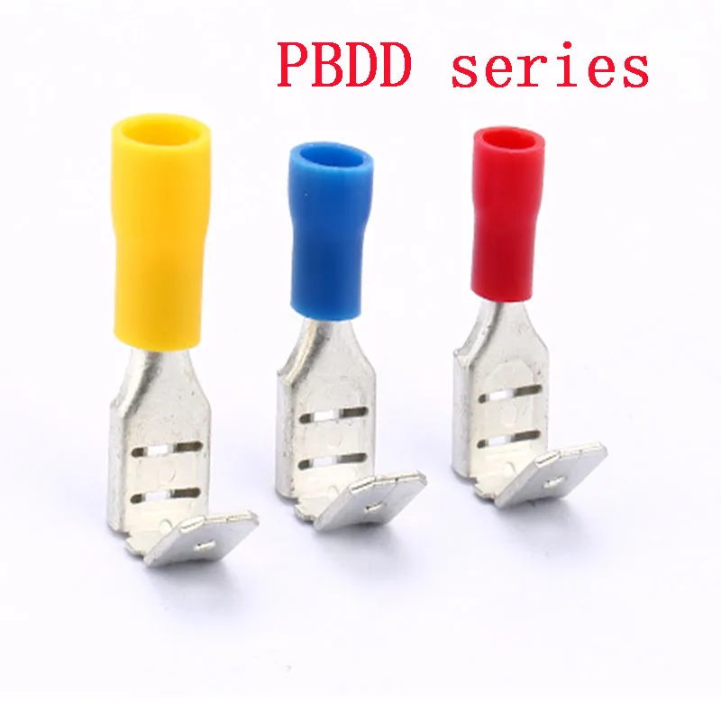 PBDD terminals series 70PCS/Bag blue yellow red piggy back disconnector Cable Connector wire terminals pre-insulating terminals
PBDD terminals series 70PCS/Bag blue yellow red piggy back disconnector Cable Connector wire terminals pre-insulating terminals