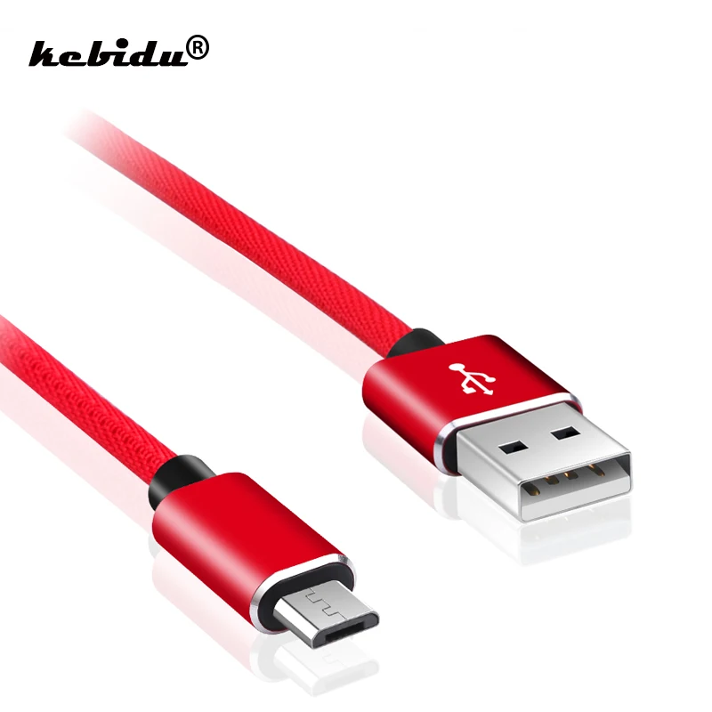 Кабель Micro USB kebidu 2 А зарядный кабель 0 для передачи данных быстрая зарядка Samsung S7 S6