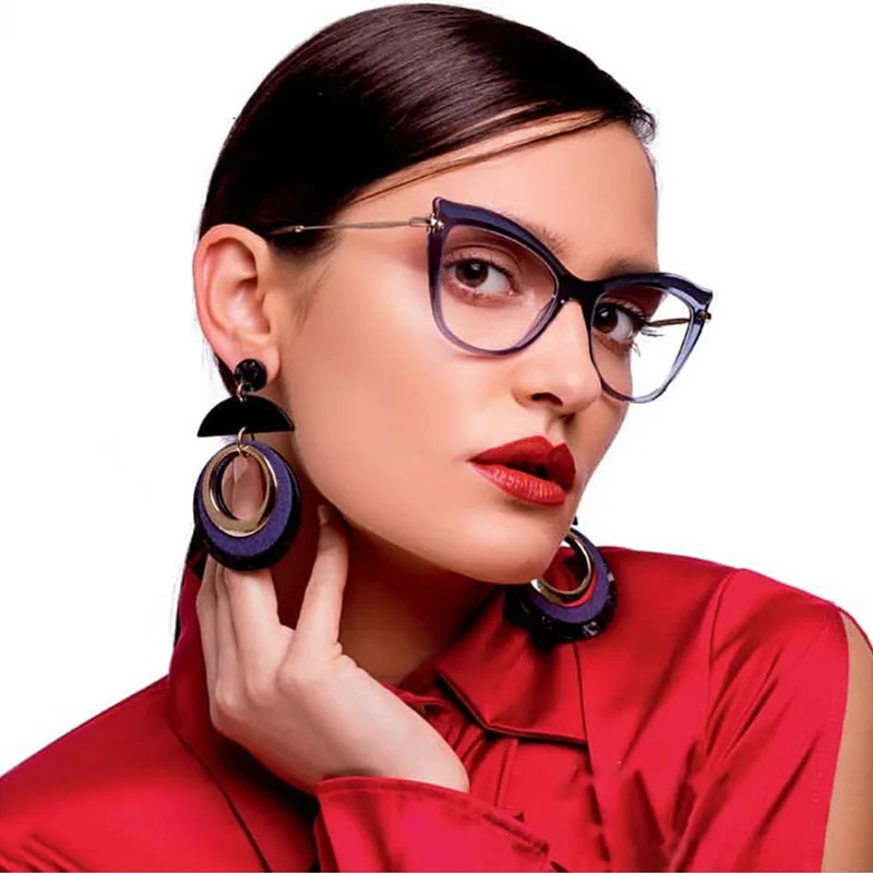 Semi-Transparent Acetate Optical Eyeglasses Fashion Female Stylish Frame Spectacles for Women Prescription Glasses Frame
Semi-Transparent Acetate Optical Eyeglasses Fashion Female Stylish Frame Spectacles for Women Prescription Glasses Frame