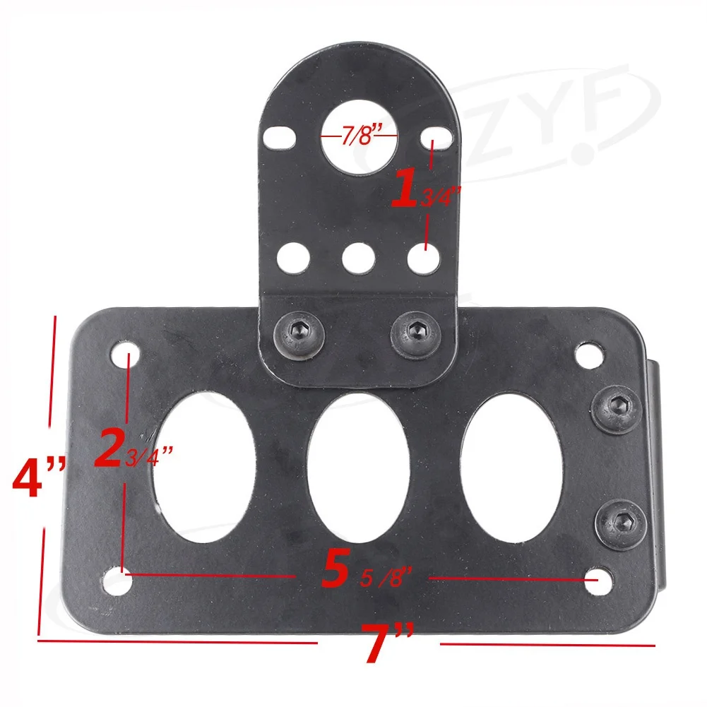 Motorbike Side Mount Tail Light Lamp License Plate Bracket For Harley Bobber Chopper
Motorbike Side Mount Tail Light Lamp License Plate Bracket For Harley Bobber Chopper