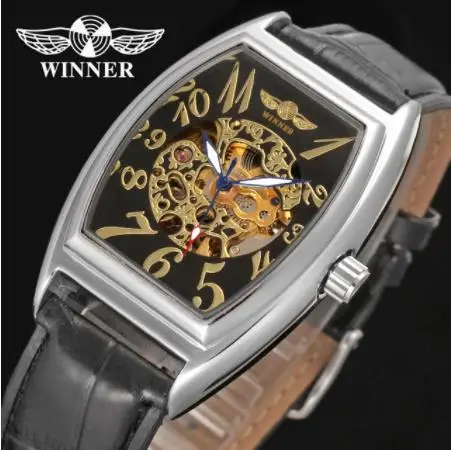 Часы наручные WINNER Мужские механические, модные автоматические брендовые, с овальным циферблатом, с автоподзаводом, чёрные
Часы наручные WINNER Мужские механические, модные автоматические брендовые, с овальным циферблатом, с автоподзаводом, чёрные