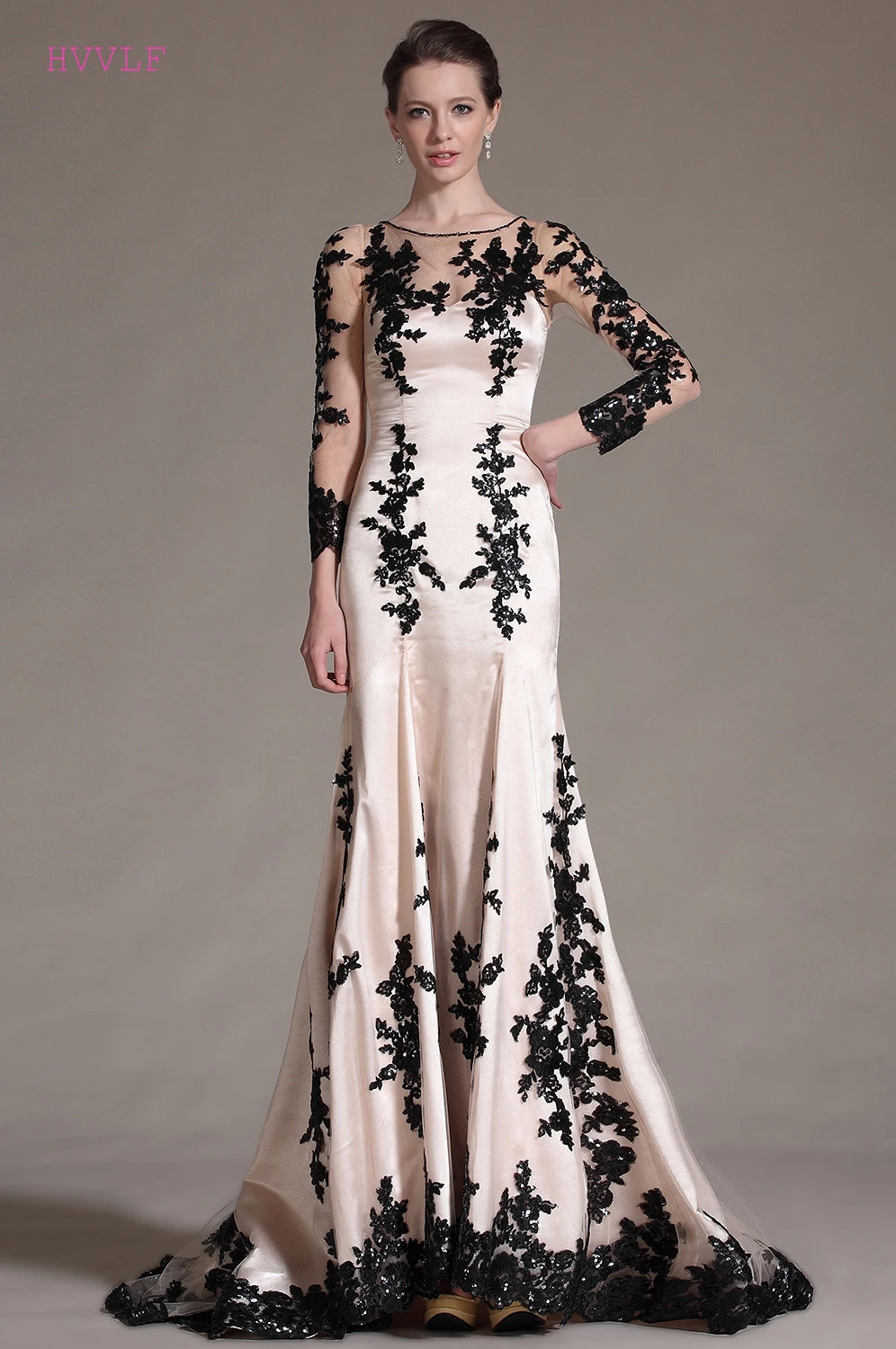 Black Evening Dresses Mermaid 3/4 Sleeves Satin Appliques Beaded Plus Size Long Evening Gown Prom Dresses Robe De Soiree
Black Evening Dresses Mermaid 3/4 Sleeves Satin Appliques Beaded Plus Size Long Evening Gown Prom Dresses Robe De Soiree
