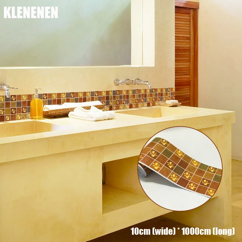 KLG-009 Self-adhesive Wallpaper Decor Wall Sticker Waistline Stickers PVC Waist Line Bathroom kitchen Tile Stickers wallpaper
KLG-009 Self-adhesive Wallpaper Decor Wall Sticker Waistline Stickers PVC Waist Line Bathroom kitchen Tile Stickers wallpaper