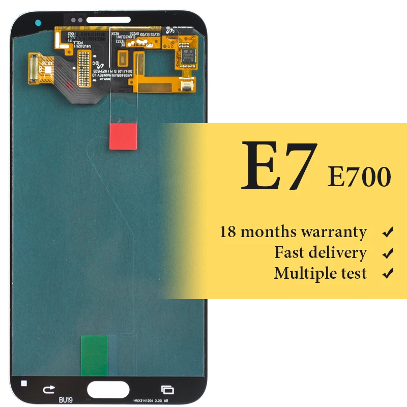 Новинка, ЖК-экран для E7 5,5 дюйма, работает хорошо для Φ E700, сменный ЖК-дисплей в сборе, без битых пикселей
Новинка, ЖК-экран для E7 5,5 дюйма, работает хорошо для Φ E700, сменный ЖК-дисплей в сборе, без битых пикселей