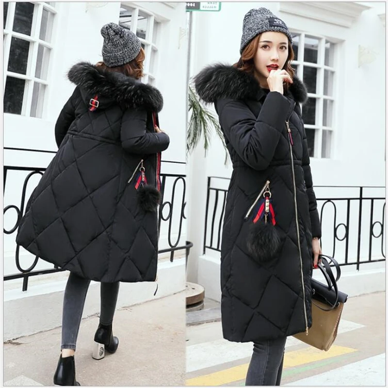 2019 fur collar women winter jacket hooded coat female outerwear parka ladies warm long jacket slim jaqueta feminina G018
2019 fur collar women winter jacket hooded coat female outerwear parka ladies warm long jacket slim jaqueta feminina G018
