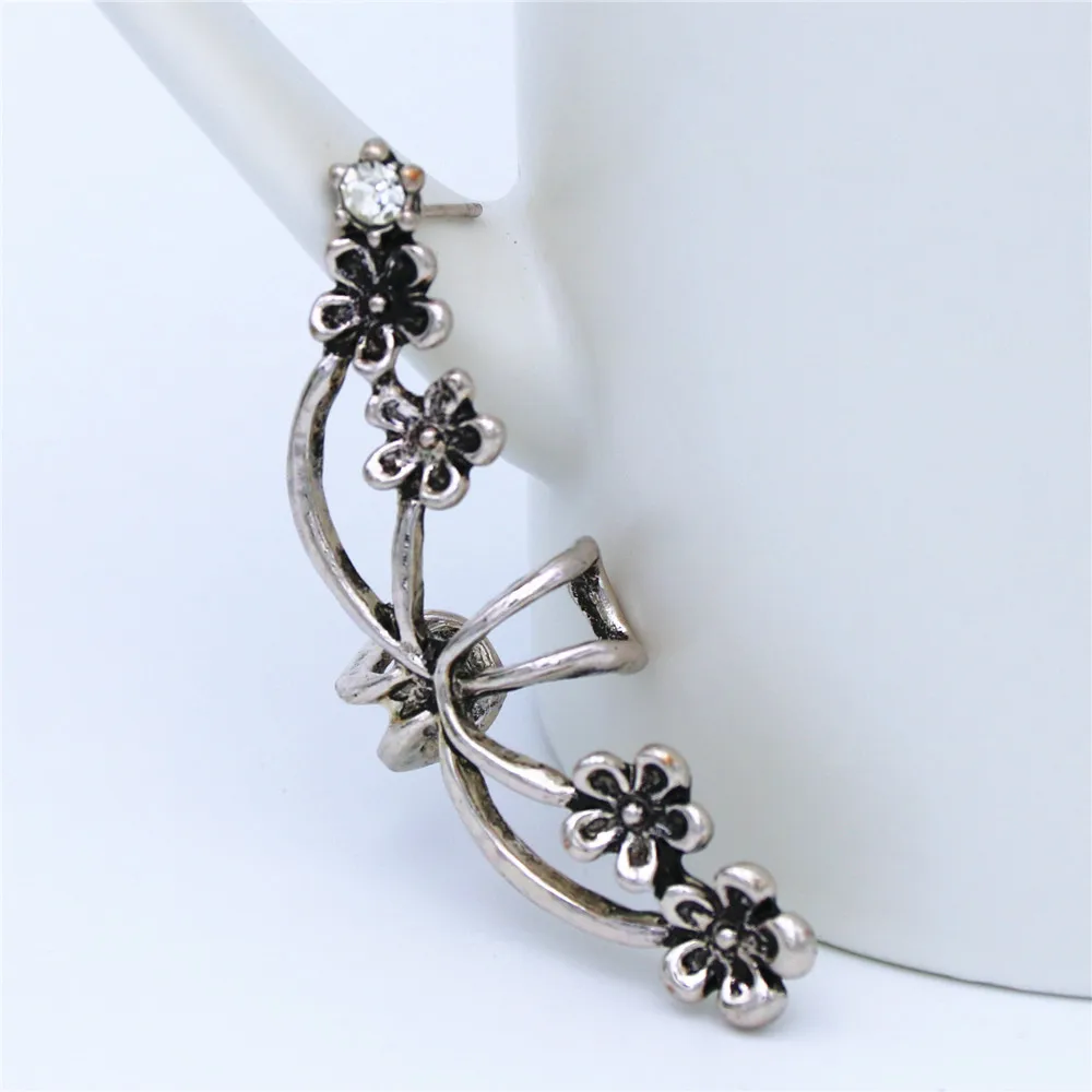 1PC Fashion Jewelry Punk Flowers Star Ear Cuff Clip Earrings Need Ear hole Hyperbole Wedding Earrings For Women Gifts CE041
1PC Fashion Jewelry Punk Flowers Star Ear Cuff Clip Earrings Need Ear hole Hyperbole Wedding Earrings For Women Gifts CE041