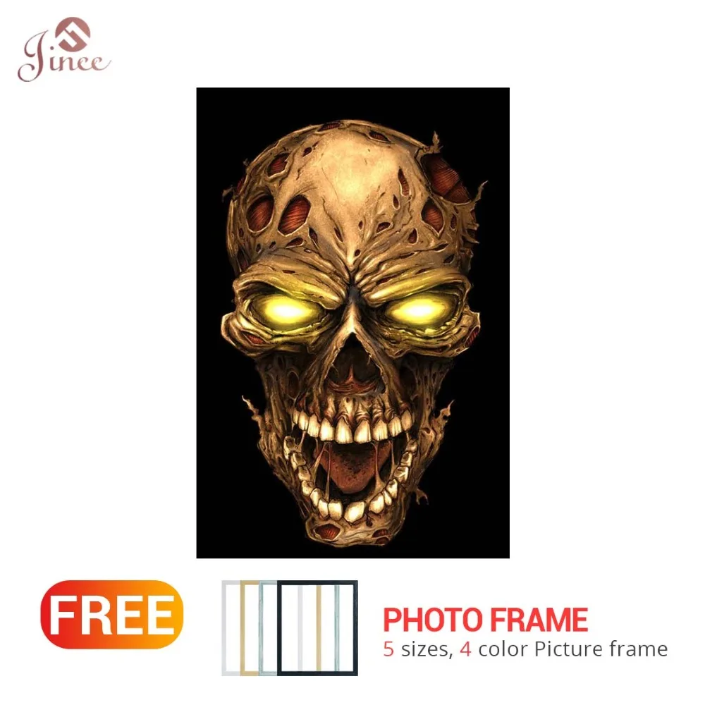 Square/Round Drill DIY Diamond Painting "Halloween Horrible Mad Skull" 3D Embroidery Cross Stitch Mosaic Rhinestone Decor
Square/Round Drill DIY Diamond Painting "Halloween Horrible Mad Skull" 3D Embroidery Cross Stitch Mosaic Rhinestone Decor
