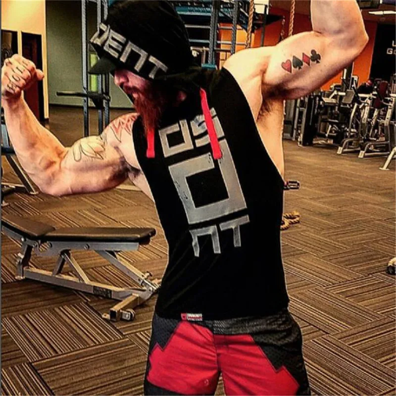 2017 Mens summer sleeveless Hoodies fitness fashion Casual jacket Hooded Sweatshirts Bodybuilding Brand sportswear vest clothing
2017 Mens summer sleeveless Hoodies fitness fashion Casual jacket Hooded Sweatshirts Bodybuilding Brand sportswear vest clothing