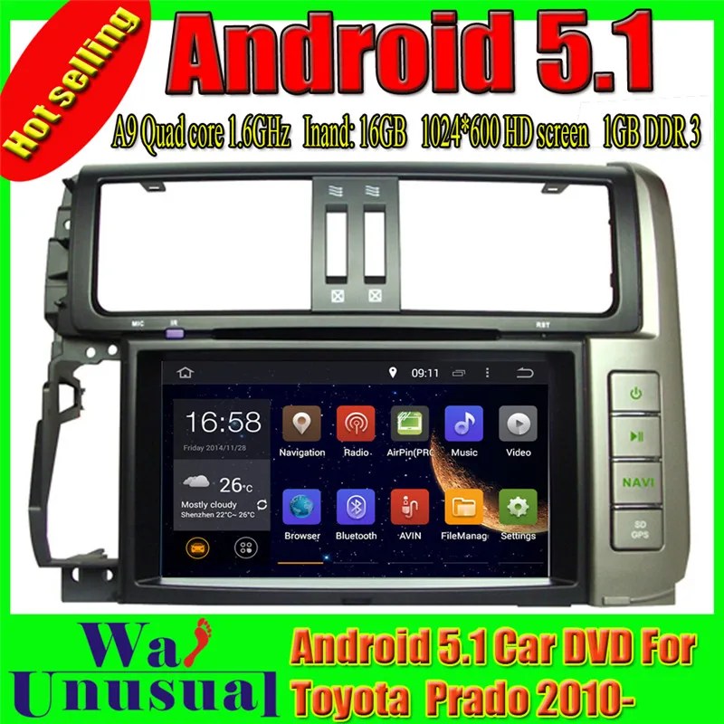 WANUSUAL 1024*600 8 ''Octa Core 32G 4G Оперативная память Android 6,0 gps навигации для Toyota Prado 2010 2011 2012 2013 2014 2015 2016 2017
WANUSUAL 1024*600 8 ''Octa Core 32G 4G Оперативная память Android 6,0 gps навигации для Toyota Prado 2010 2011 2012 2013 2014 2015 2016 2017