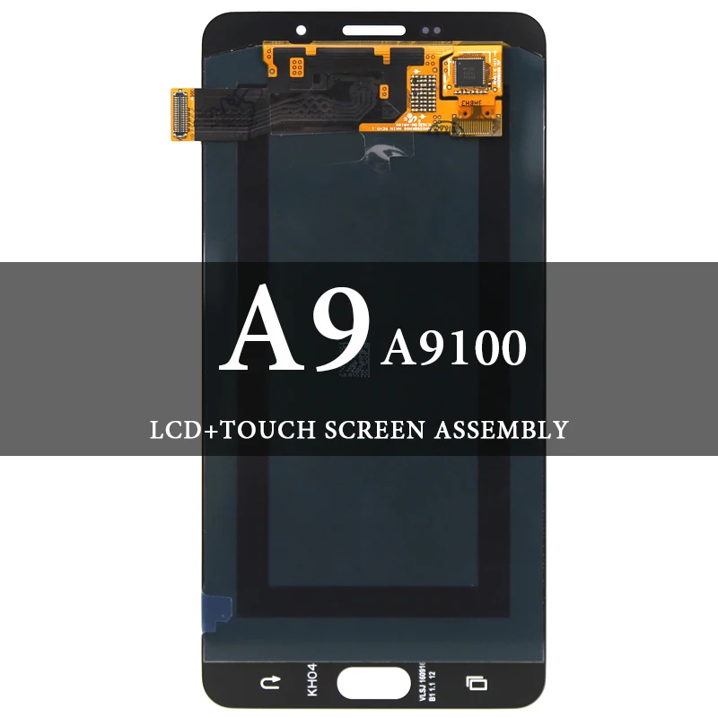 For A9100 A910F A9 Pro LCD 6.0'' Black White Gold Digitizer Assembly AMOLED Replacement Display Screen
For A9100 A910F A9 Pro LCD 6.0'' Black White Gold Digitizer Assembly AMOLED Replacement Display Screen
