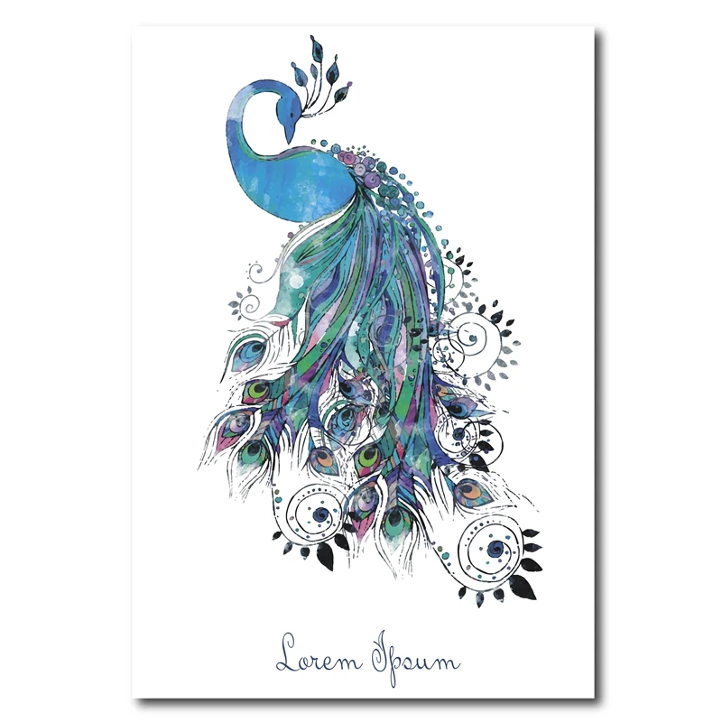 Colorful Peacock Painting Poster Wall Pictures Home Decor ,Watercolor Peacock Canvas Art Painting Living Room Modern Decoration
Colorful Peacock Painting Poster Wall Pictures Home Decor ,Watercolor Peacock Canvas Art Painting Living Room Modern Decoration