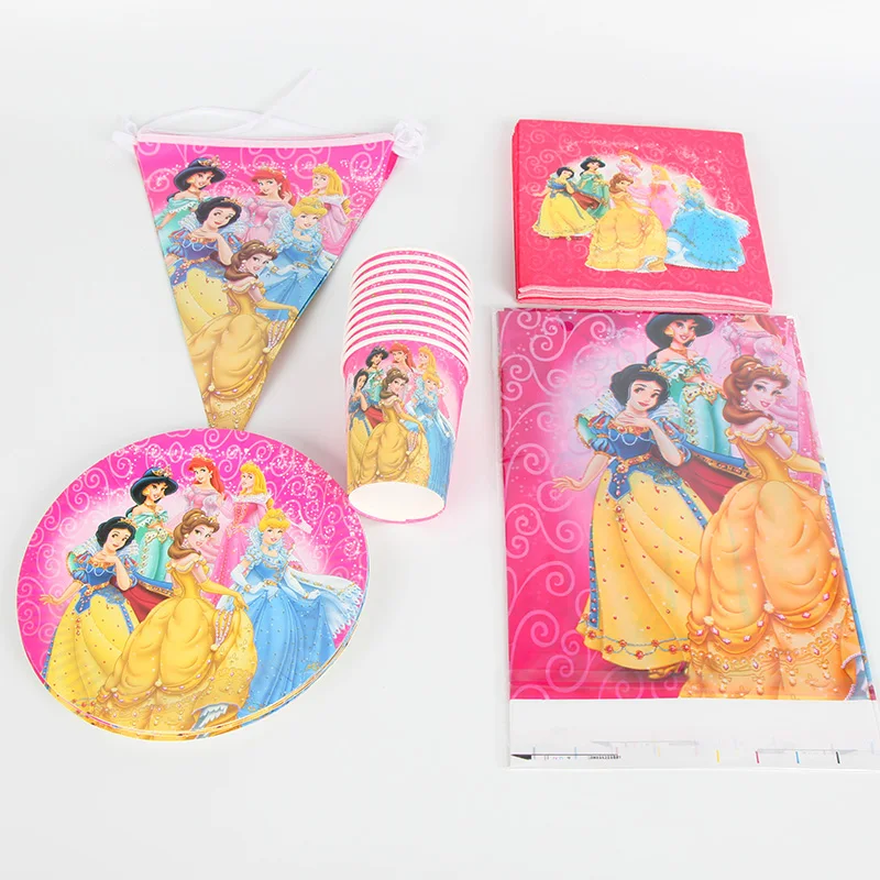51pcs Princess party supplies Kids Birthday decoration Baby Birthday Party Baby Shower cups plate tablecloth Party banner
51pcs Princess party supplies Kids Birthday decoration Baby Birthday Party Baby Shower cups plate tablecloth Party banner
