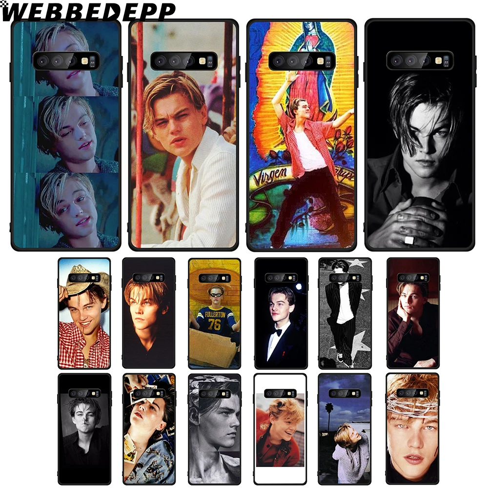 WEBBEDEPP Мягкий ТПУ чехол Leonardo Dicaprio для Samsung Galaxy Note 8 9 A10 A20 A40 A50 A60 A70 M10 M20 M30 | Мобильные