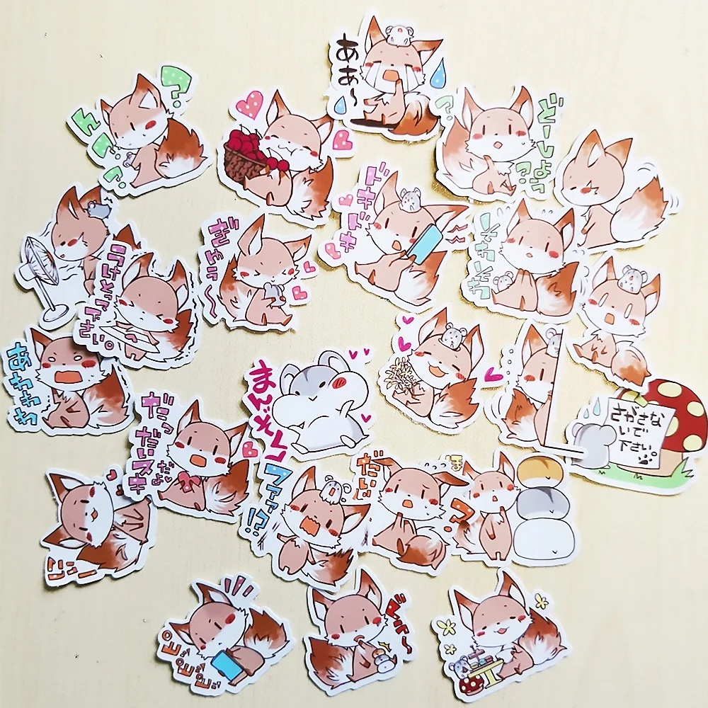 20/40pcs Kawaii Baby Fox Daily Life DIY Sticker Diary Gift Decoration Scrap Paper Random Does Not Repeat
20/40pcs Kawaii Baby Fox Daily Life DIY Sticker Diary Gift Decoration Scrap Paper Random Does Not Repeat