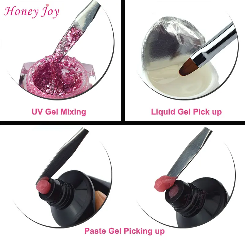 #8 Poly Nail Gel Brush Flat UV Gel Builder Tool Nylon Hair Nail Brushes for Building UV Gel False Nail Tips Extension Extender
#8 Poly Nail Gel Brush Flat UV Gel Builder Tool Nylon Hair Nail Brushes for Building UV Gel False Nail Tips Extension Extender