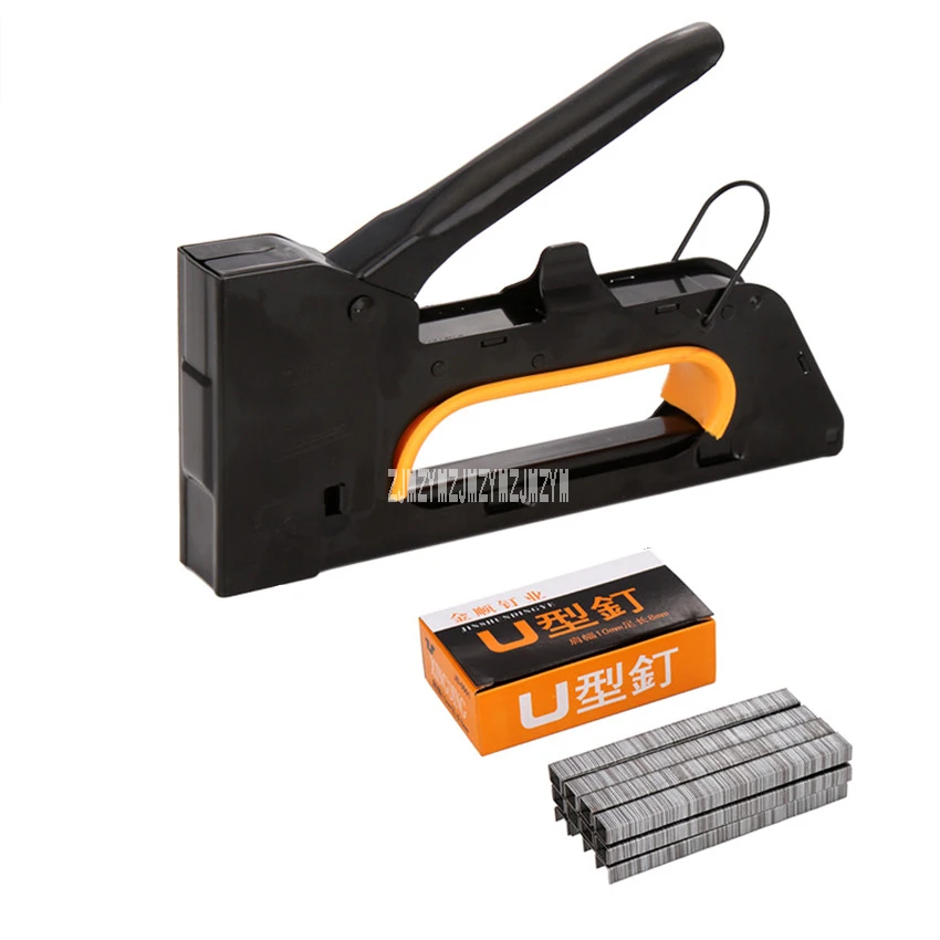 New Multifunction 1008F Nail Gun Manual U-nail Gun Door Type Stapler Gun Hand Tacker Stapler Nailing Gun With Two Boxes of Nails
New Multifunction 1008F Nail Gun Manual U-nail Gun Door Type Stapler Gun Hand Tacker Stapler Nailing Gun With Two Boxes of Nails