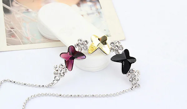 Flowers Butterfly Crystals from Swarovski Necklaces & Pendants For Women Fashion Wedding Chokers Necklace Statement Jewelry
Flowers Butterfly Crystals from Swarovski Necklaces & Pendants For Women Fashion Wedding Chokers Necklace Statement Jewelry