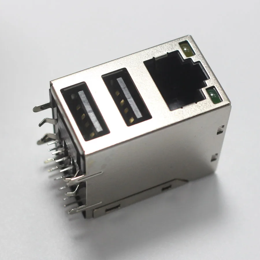 1pcs RJ45 1*4 with Light Network Interface jack 56 1x4 Port Shielded with LED Light RJ45 Socket Connector
1pcs RJ45 1*4 with Light Network Interface jack 56 1x4 Port Shielded with LED Light RJ45 Socket Connector