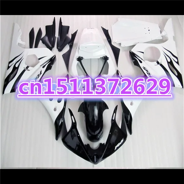 NEW ABS Fairing bodywork for YZF R6 2003 2004 2005 YZF-R6 03 04 05 black white YZFR6 600 03-05 fairing kit
NEW ABS Fairing bodywork for YZF R6 2003 2004 2005 YZF-R6 03 04 05 black white YZFR6 600 03-05 fairing kit