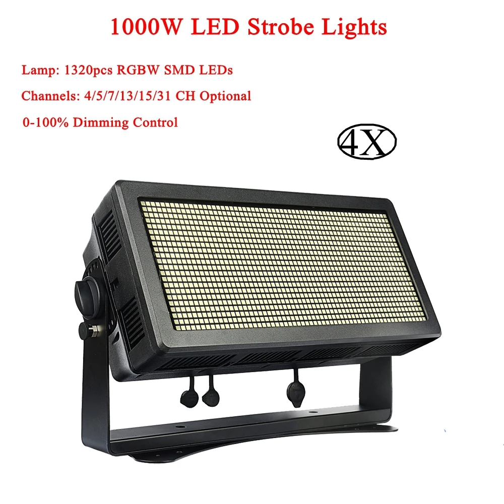 4Pcs/Lot 1000W LED Waterproof Strobe Light Stage Effect Lighting DJ Party Disco Flash Light Indoor and Outdoor Decorative Lamp
4Pcs/Lot 1000W LED Waterproof Strobe Light Stage Effect Lighting DJ Party Disco Flash Light Indoor and Outdoor Decorative Lamp