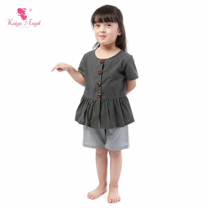 Kaiya Angel 2019 New Summer Baby Girl Outfits Set Simple Style Shorts And Pollover Ruched Short Sleeve Casual Factory Wholesale
Kaiya Angel 2019 New Summer Baby Girl Outfits Set Simple Style Shorts And Pollover Ruched Short Sleeve Casual Factory Wholesale