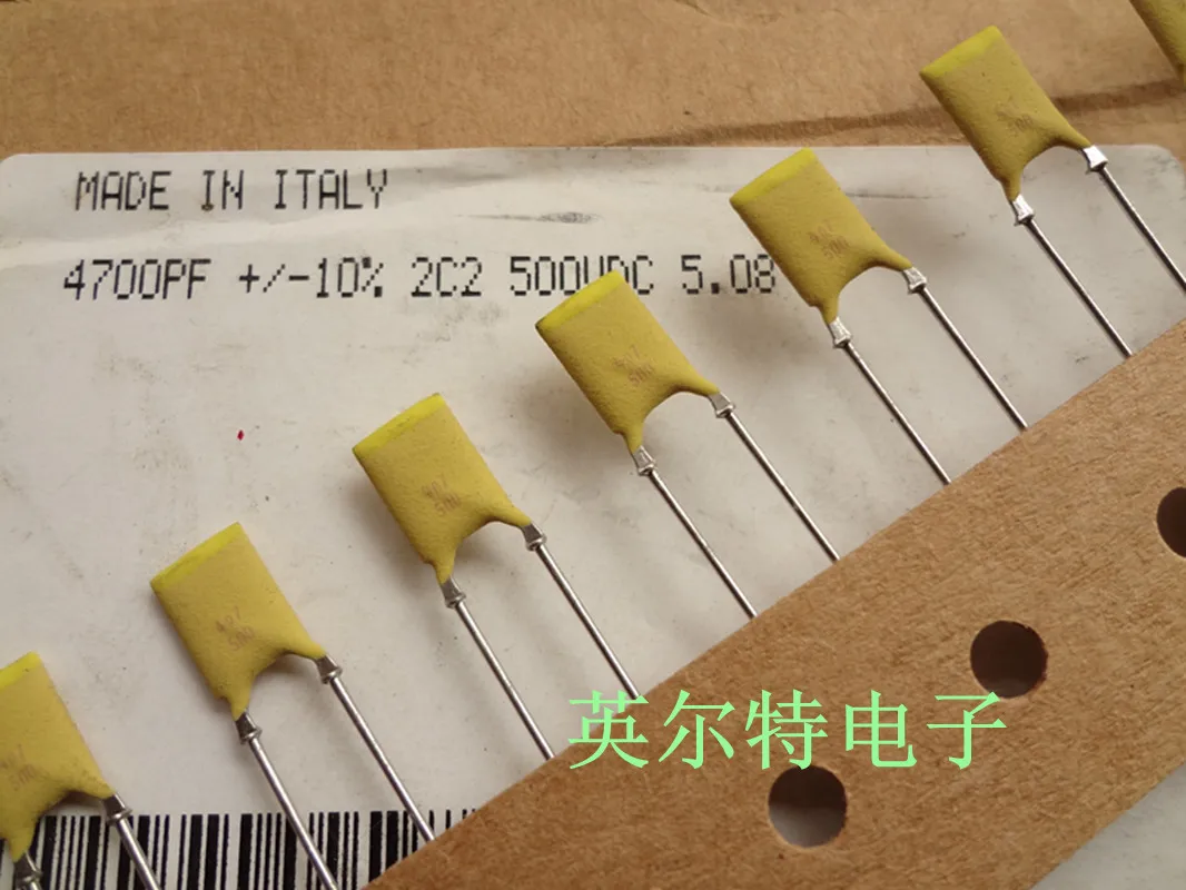 2020 hot sale Holland BC 20PCS/50PCS High frequency silver film capacitor 4700P/500V 4N7/500V 472/500V P:5.08mm free shipping
2020 hot sale Holland BC 20PCS/50PCS High frequency silver film capacitor 4700P/500V 4N7/500V 472/500V P:5.08mm free shipping