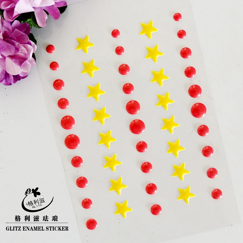 Five-pointed Star Sprinkles Self-adhesive Enamel Dots Resin Sticker for Scrapbooking/DIY Crafts /card Making Decoration
Five-pointed Star Sprinkles Self-adhesive Enamel Dots Resin Sticker for Scrapbooking/DIY Crafts /card Making Decoration