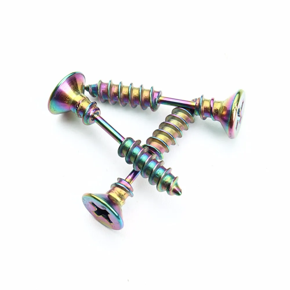 Fashion Stainless Steel Nail Screw Stud Earrings Gold Black Color Women Men Helix Punk Ear Piercings Jewelry Party Trinket Gift
Fashion Stainless Steel Nail Screw Stud Earrings Gold Black Color Women Men Helix Punk Ear Piercings Jewelry Party Trinket Gift
