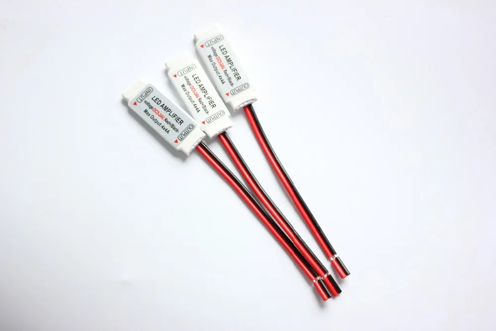 Светодиодный мини-усилитель RGBW с 5Pin проводом DC 5-24 В 4CH x 4A для 5050 2835 светодиодный