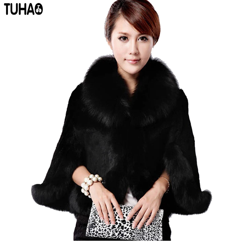 winter Faux Fox Fur Thick Warm Celebrity Women warm Coat Jacket Outerwear plus size 3XL bat sleeve Top female Jacket JD65
winter Faux Fox Fur Thick Warm Celebrity Women warm Coat Jacket Outerwear plus size 3XL bat sleeve Top female Jacket JD65