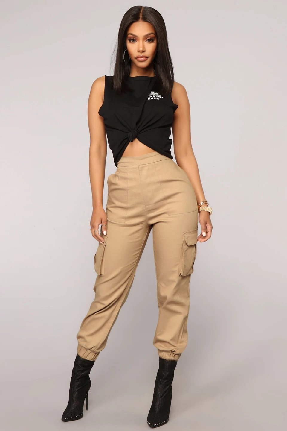 Streetwear Cargo Pants Women Casual Joggers Trousers Korean Style Ladies Pants Pockets Patchwork Pencil Pants Hip Hop
Streetwear Cargo Pants Women Casual Joggers Trousers Korean Style Ladies Pants Pockets Patchwork Pencil Pants Hip Hop