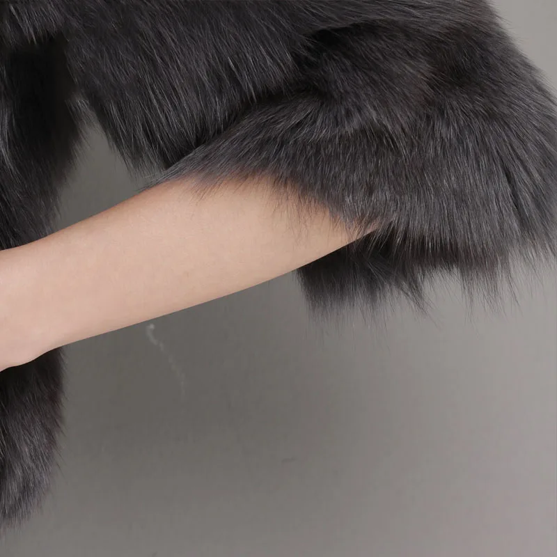 High quality fur jackets women O neck 3/4 sleeve short design natural fox fur coats woman 2019 winter elegant real fur overcoat
High quality fur jackets women O neck 3/4 sleeve short design natural fox fur coats woman 2019 winter elegant real fur overcoat