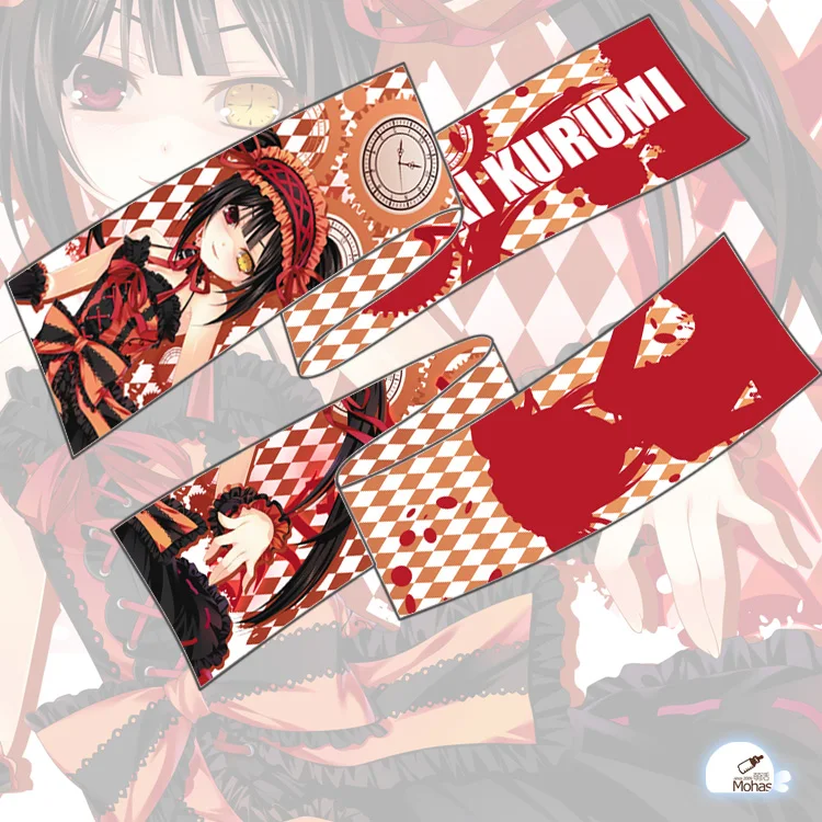 180*25CM Anime Scarf Date A Live Tokisaki Kurumi Plaid Checks Cute Soft Microfiber Winter Long Scarf
180*25CM Anime Scarf Date A Live Tokisaki Kurumi Plaid Checks Cute Soft Microfiber Winter Long Scarf